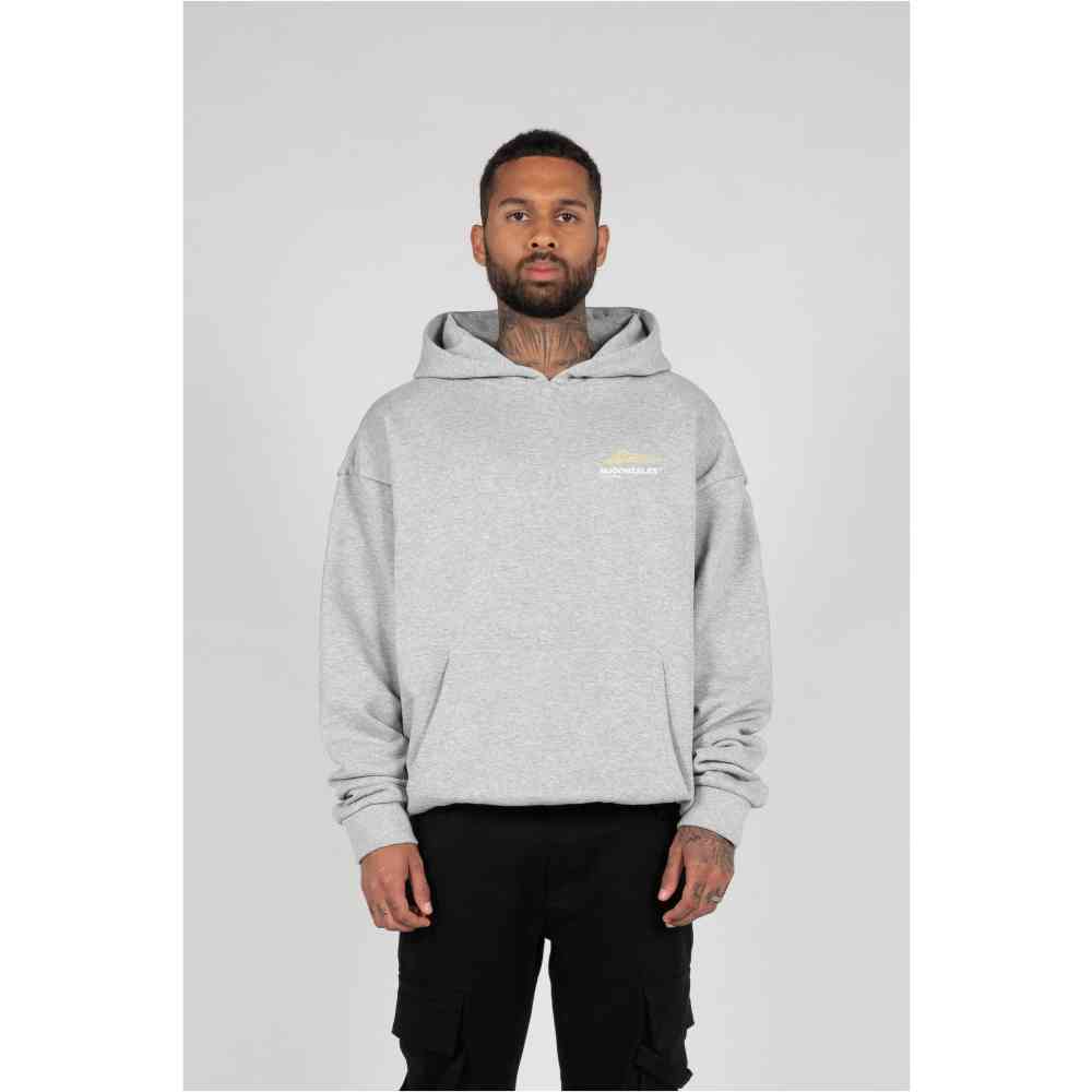 MJ GONZALES - Wave V.1 X Heavy Oversized Hoodie/trui - Grijs